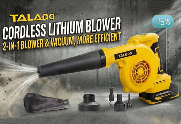M&aacute;y thổi v&agrave; h&uacute;t bụi 2 trong 1 cho hiệu quả tối đa