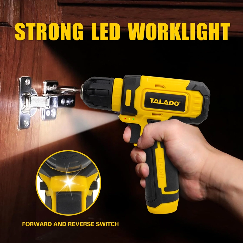 M&aacute;y khoan kh&ocirc;ng d&acirc;y mini 8V Type C M&aacute;y khoan điện gia đ&igrave;nh sạc nhanh