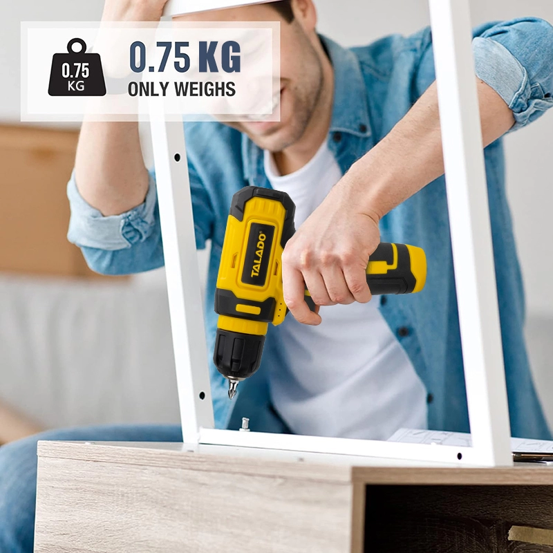 M&aacute;y khoan kh&ocirc;ng d&acirc;y mini 8V Type C M&aacute;y khoan điện gia đ&igrave;nh sạc nhanh