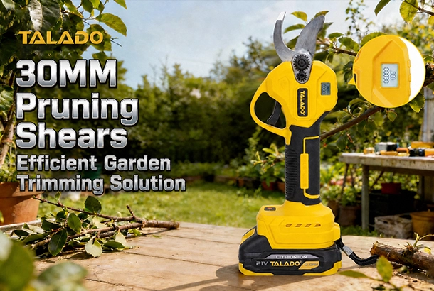 Tạm biệt t&igrave;nh trạng mỏi tay: K&eacute;o cắt tỉa chạy điện 30mm mới gi&uacute;p chuyển đổi quy tr&igrave;nh l&agrave;m vườn